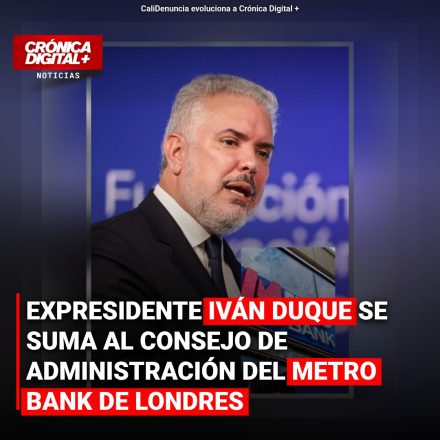 Iván Duque enriquece junta directiva de Metro Bank de Jaime Gilinski