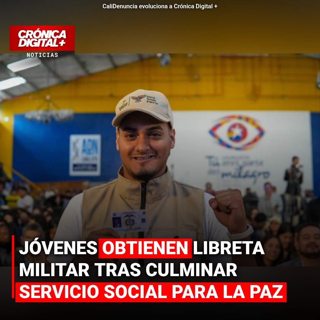Jóvenes definen situación militar con Servicio Social alternativo en Colombia
