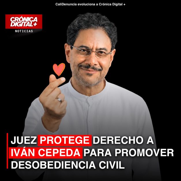 Juez avala libertad de expresión de Cepeda sobre desobediencia civil