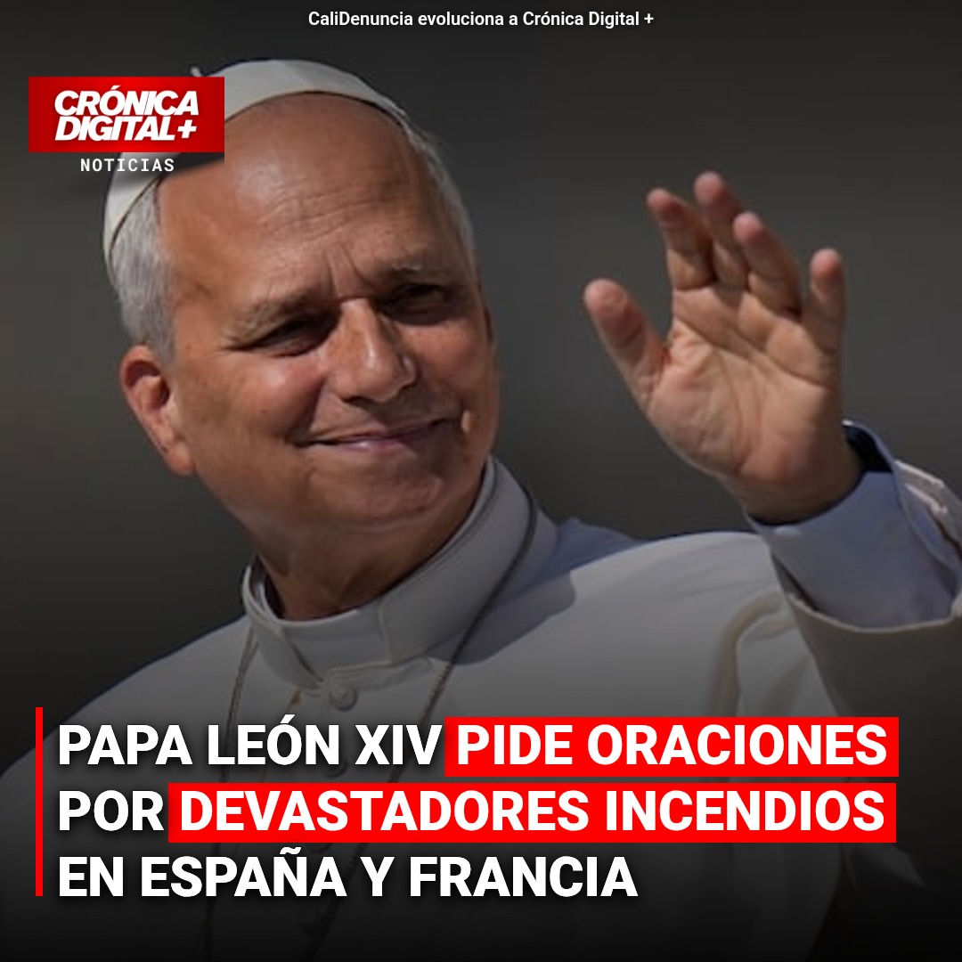 León XIV Urge Oración Mundial por Graves Incendios en España y Francia