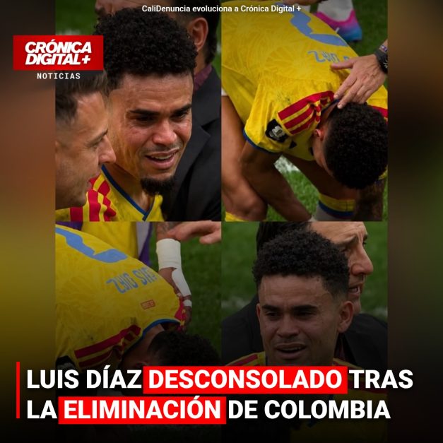 Luis Díaz lamenta eliminación de Colombia en su primer Mundial