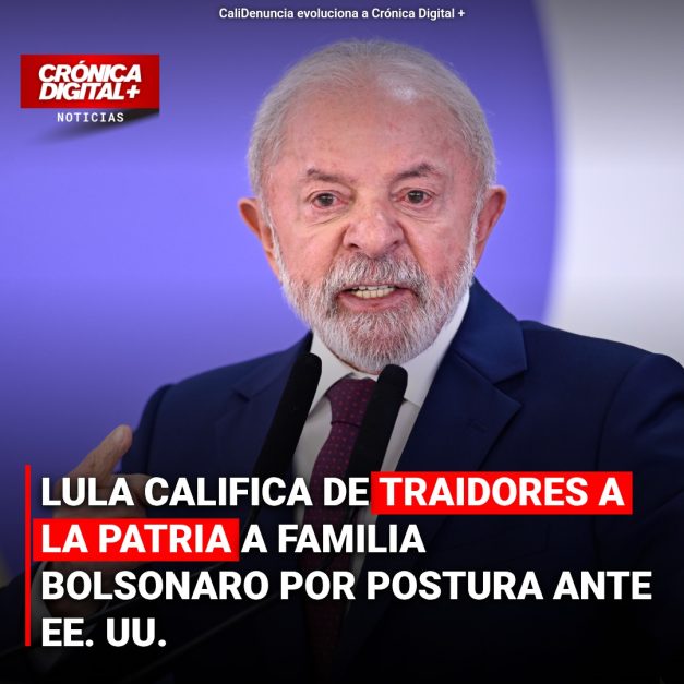 Lula acusa de traición a familia Bolsonaro por postura comercial con EE. UU.