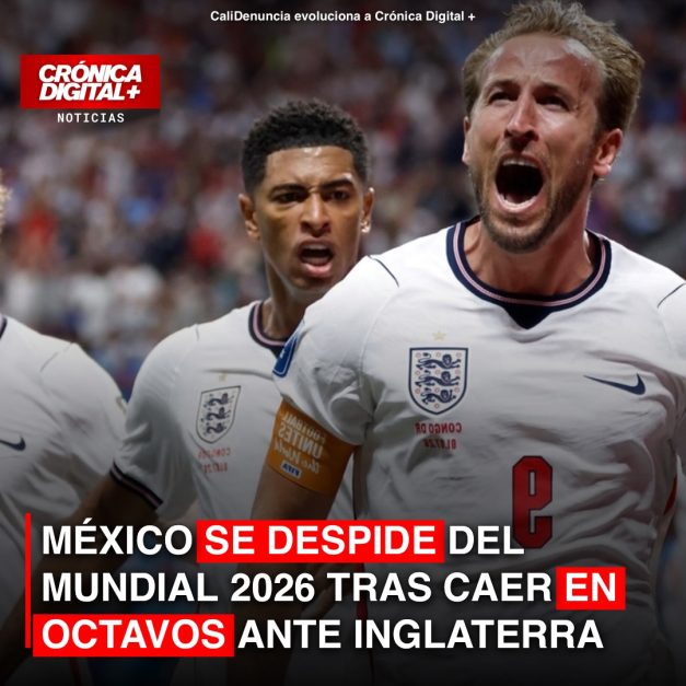 México Eliminado Mundial 2026: Caen 2-3 ante Inglaterra en Octavos
