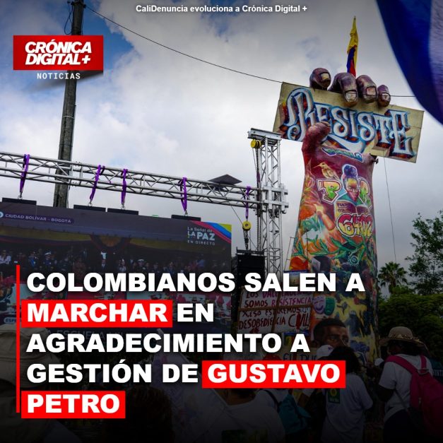 Marcha 20 de Julio: Apoyo a Petro se Toma Calles Colombianas
