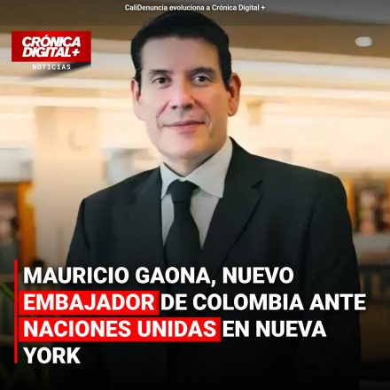 Mauricio Gaona representará a Colombia ante la ONU en Nueva York
