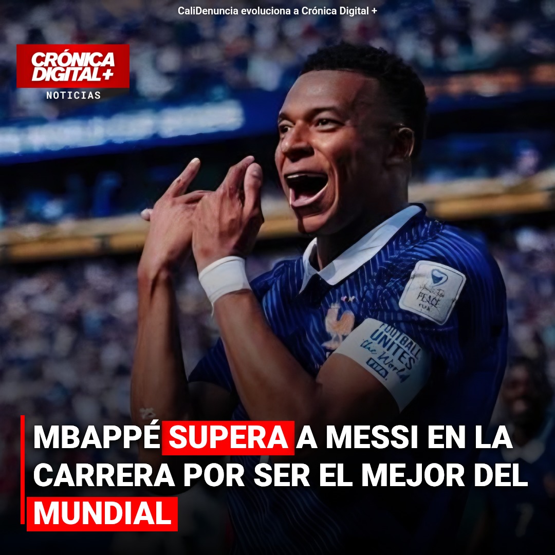 Mbappé Lidera la Carrera por Mejor Jugador del Mundial Ante Messi