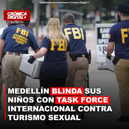 Medellín blinda menores con «Task Force» internacional contra explotación sexual