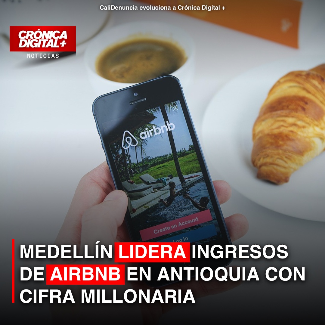 Medellín domina ingresos de Airbnb en Antioquia con $435.000 millones