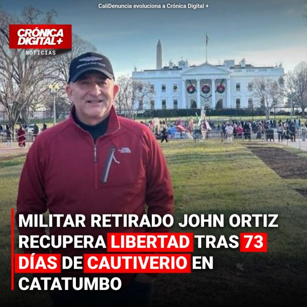 Militar retirado Jhon Ortiz recupera libertad tras 73 días en Catatumbo
