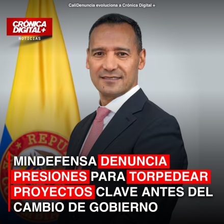 Mindefensa denuncia sabotaje a proyectos militares antes de empalme