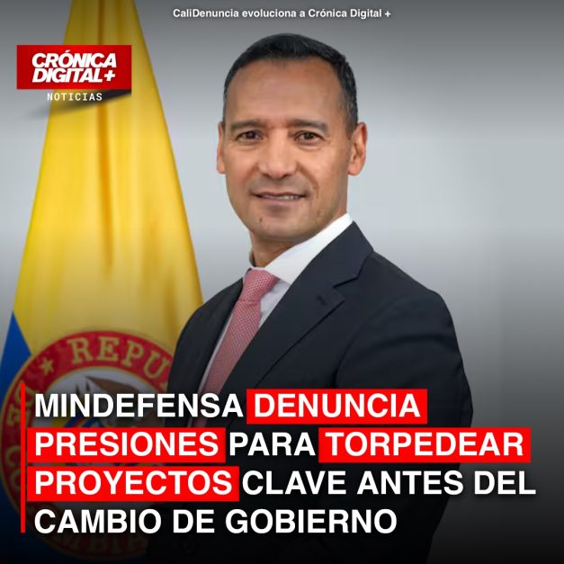 Mindefensa denuncia sabotaje a proyectos militares antes de empalme