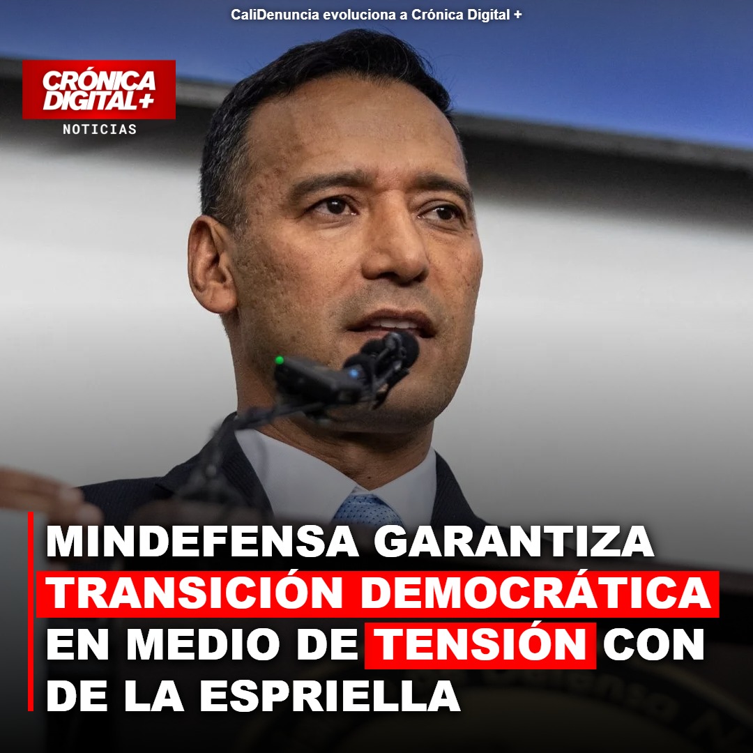 MINDEFENSA GARANTIZA TRANSICIÓN DEMOCRÁTICA EN MEDIO DE TENSIÓN CON DE LA ESPRIELLA