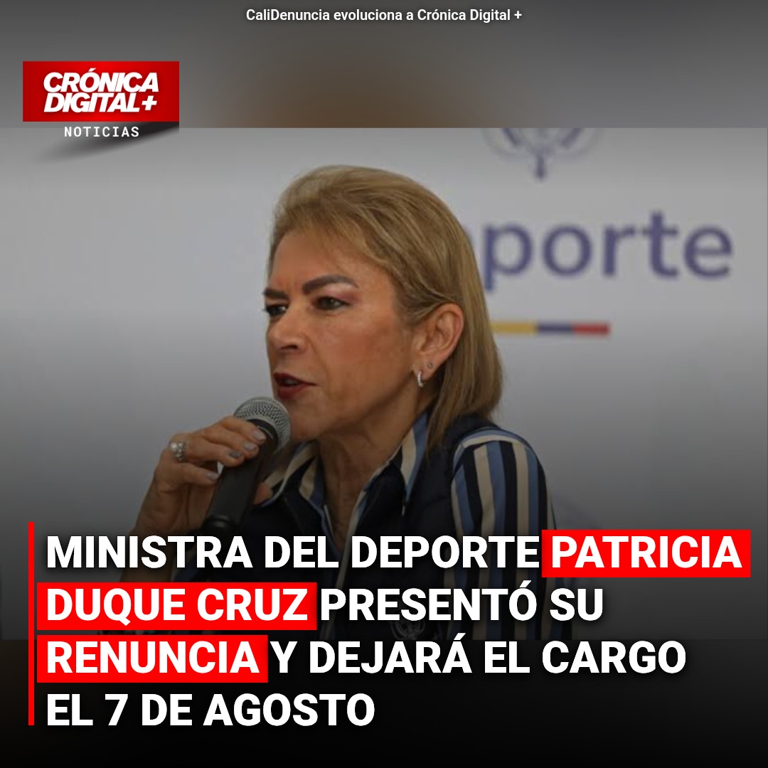 Ministra Duque renuncia Deporte; Morales busca cargo en Congreso