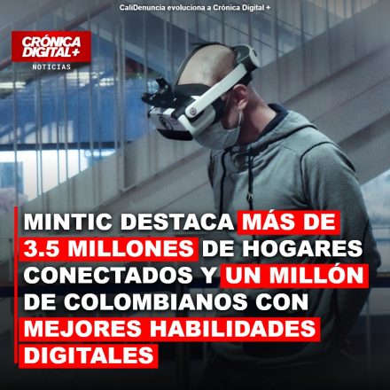 MinTIC: 3.5 millones de hogares conectados y un millón de colombianos formados