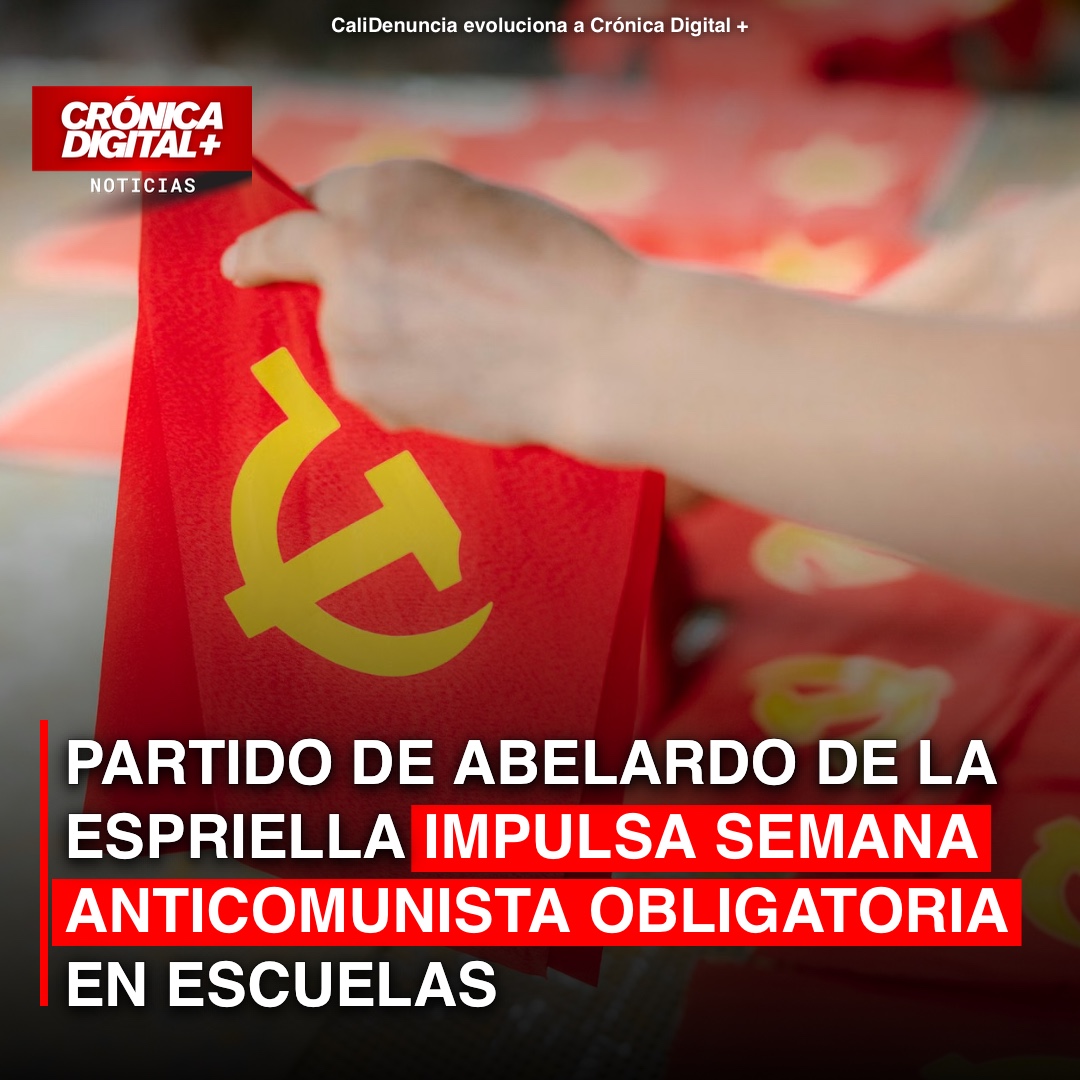 Movimiento de Salvación Nacional propone «Semana Anticomunista» en escuelas colombianas