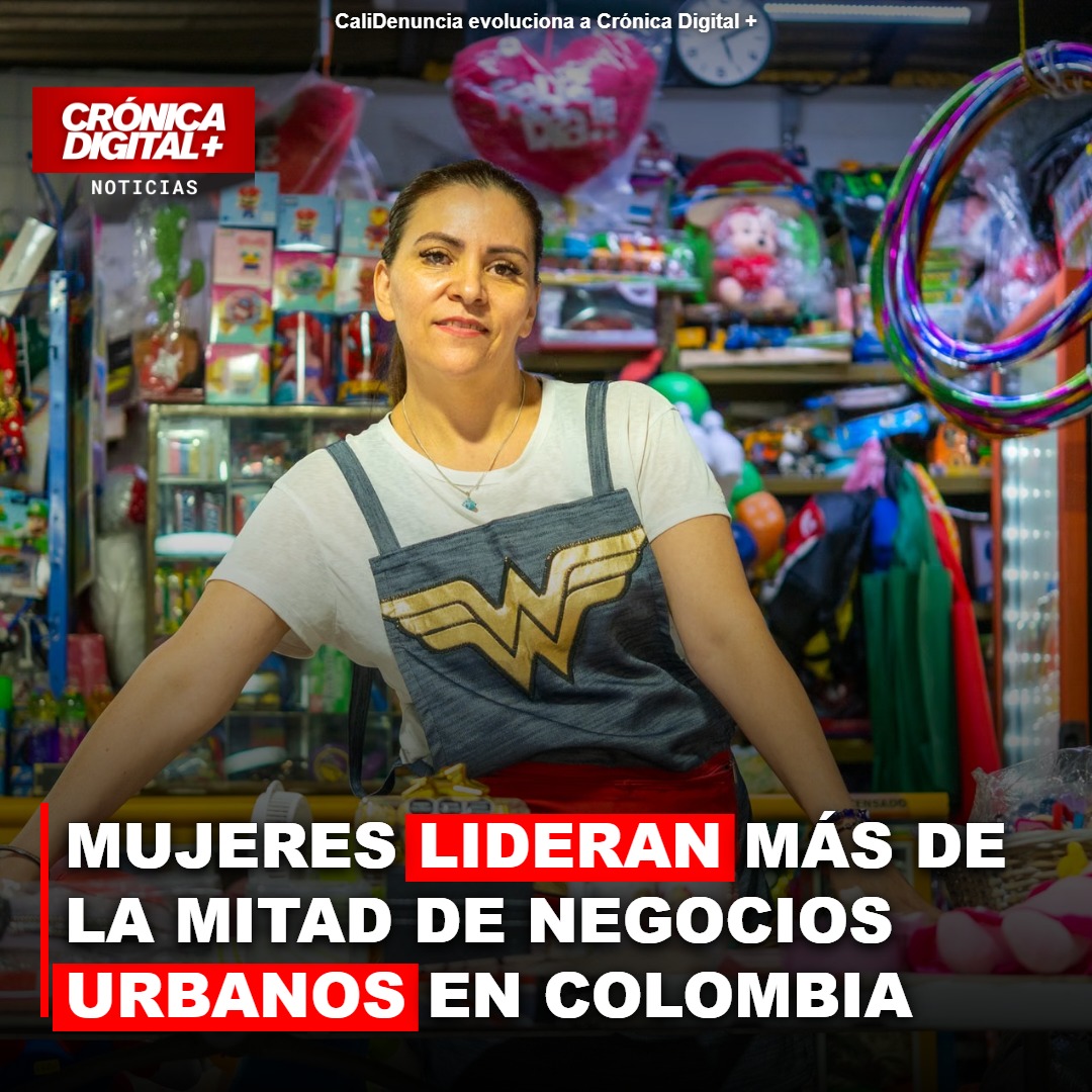 Mujeres lideran mayoría de negocios urbanos en Colombia, revela DANE