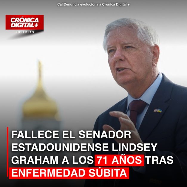 Murió el Senador Lindsey Graham, figura clave republicana y aliado de Trump