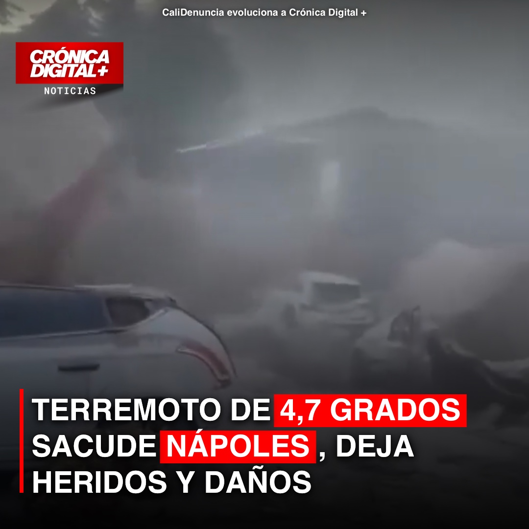 Nápoles: Terremoto de 4.7 Sacude Campi Flegrei, Deja Heridos y Daños