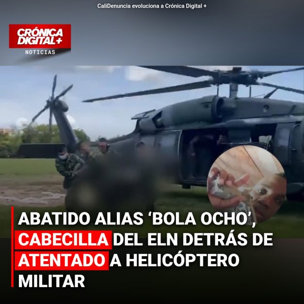 Neutralizado alias ‘Bola Ocho’: golpe clave al ELN en Morales, Bolívar