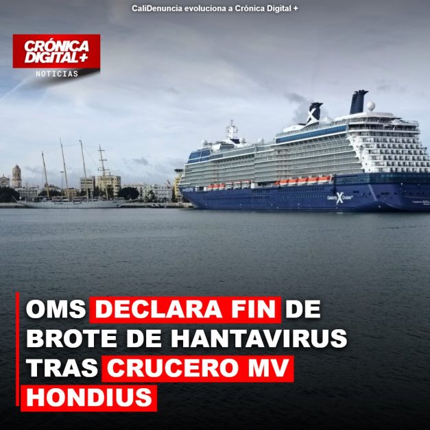 OMS declara fin de brote de Hantavirus MV Hondius con 13 casos y 3 muertes
