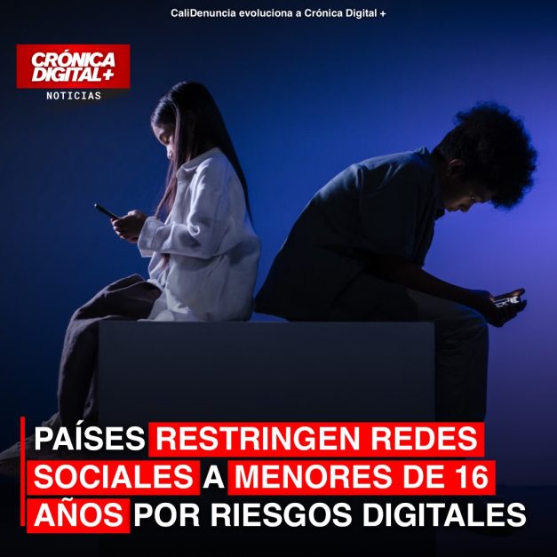 Países restringen redes sociales a menores de 16 por impacto digital