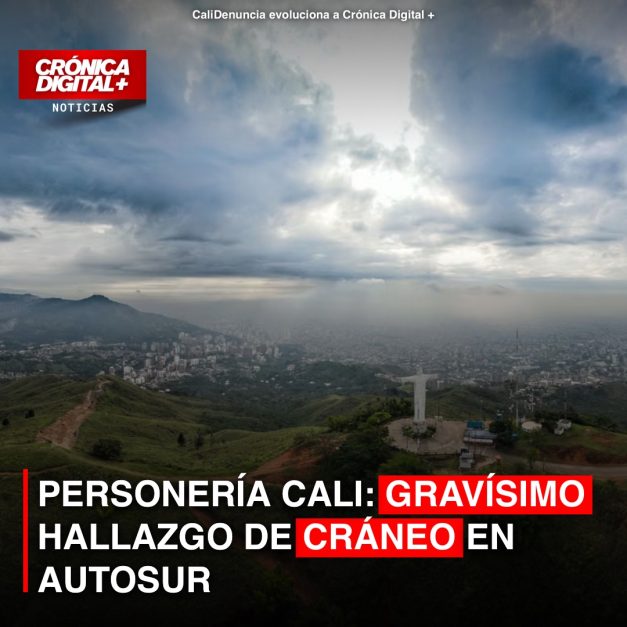 Personería alerta: hallazgo de cráneo en Autopista Suroriental de Cali