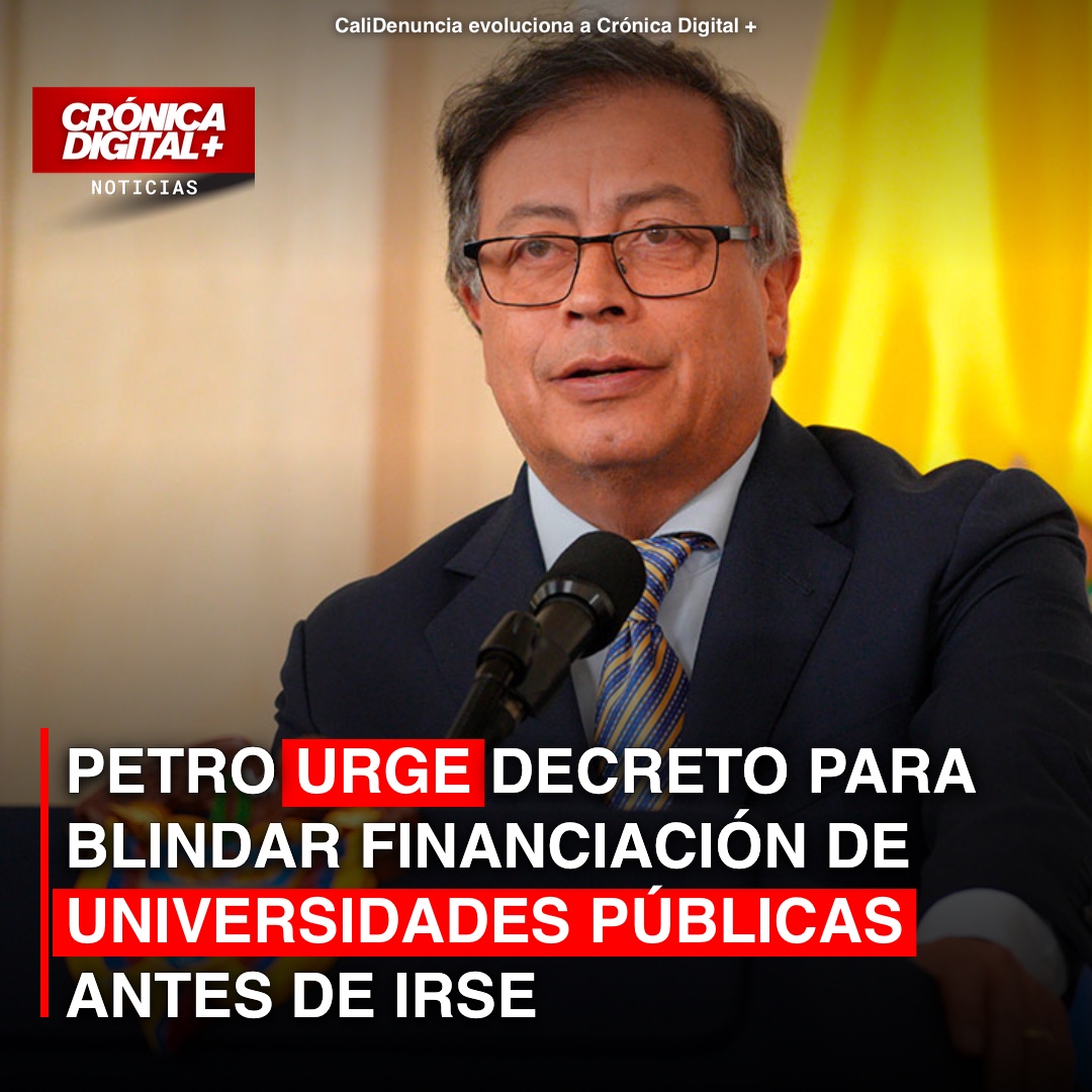 Petro acelera decreto clave para financiar universidades públicas: polémica en curso