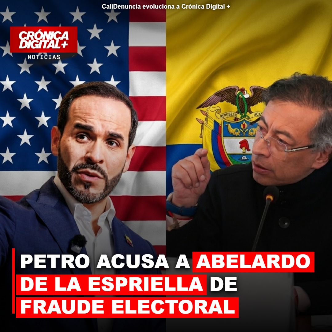 Petro acusa a Abelardo de la Espriella de fraude electoral y robo de salud