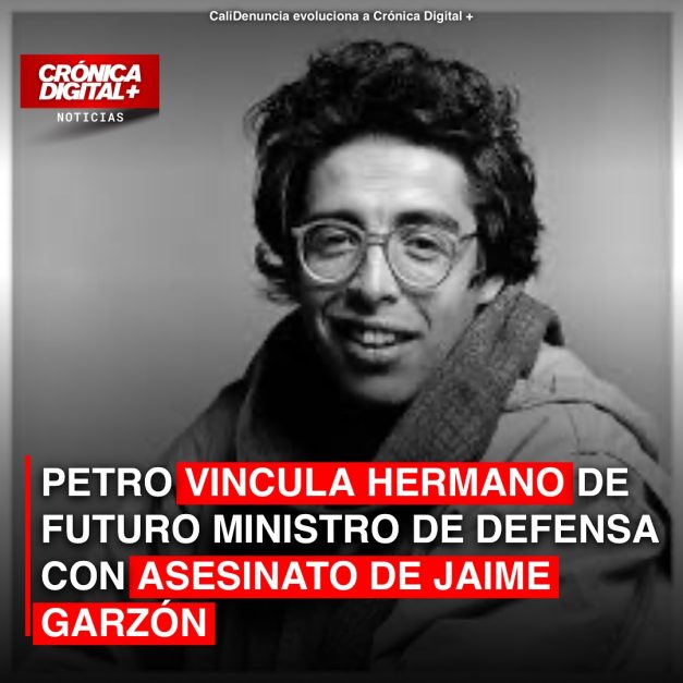 Petro conecta hermano de futuro Ministro con asesinato de Jaime Garzón