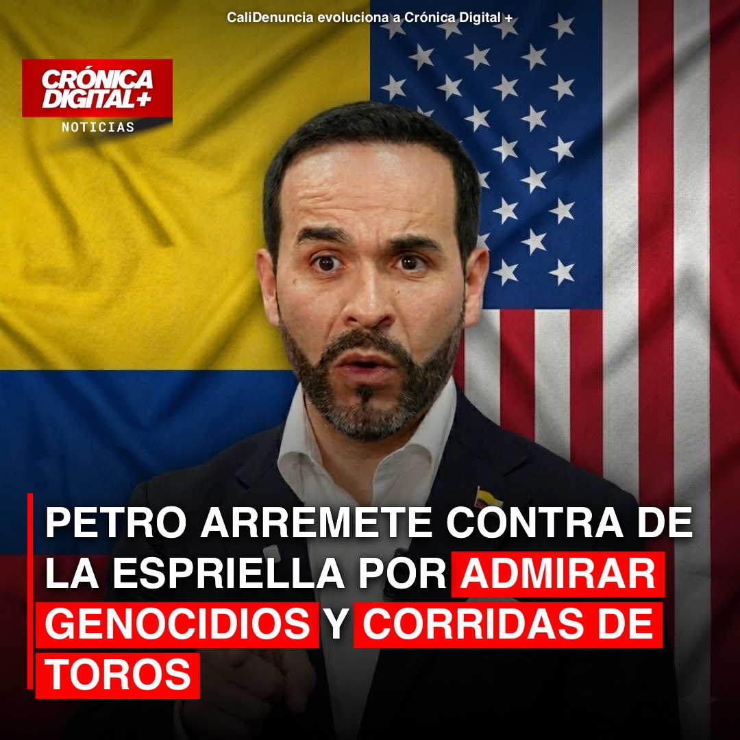 Petro cuestiona a De La Espriella por genocidios y corridas de toros