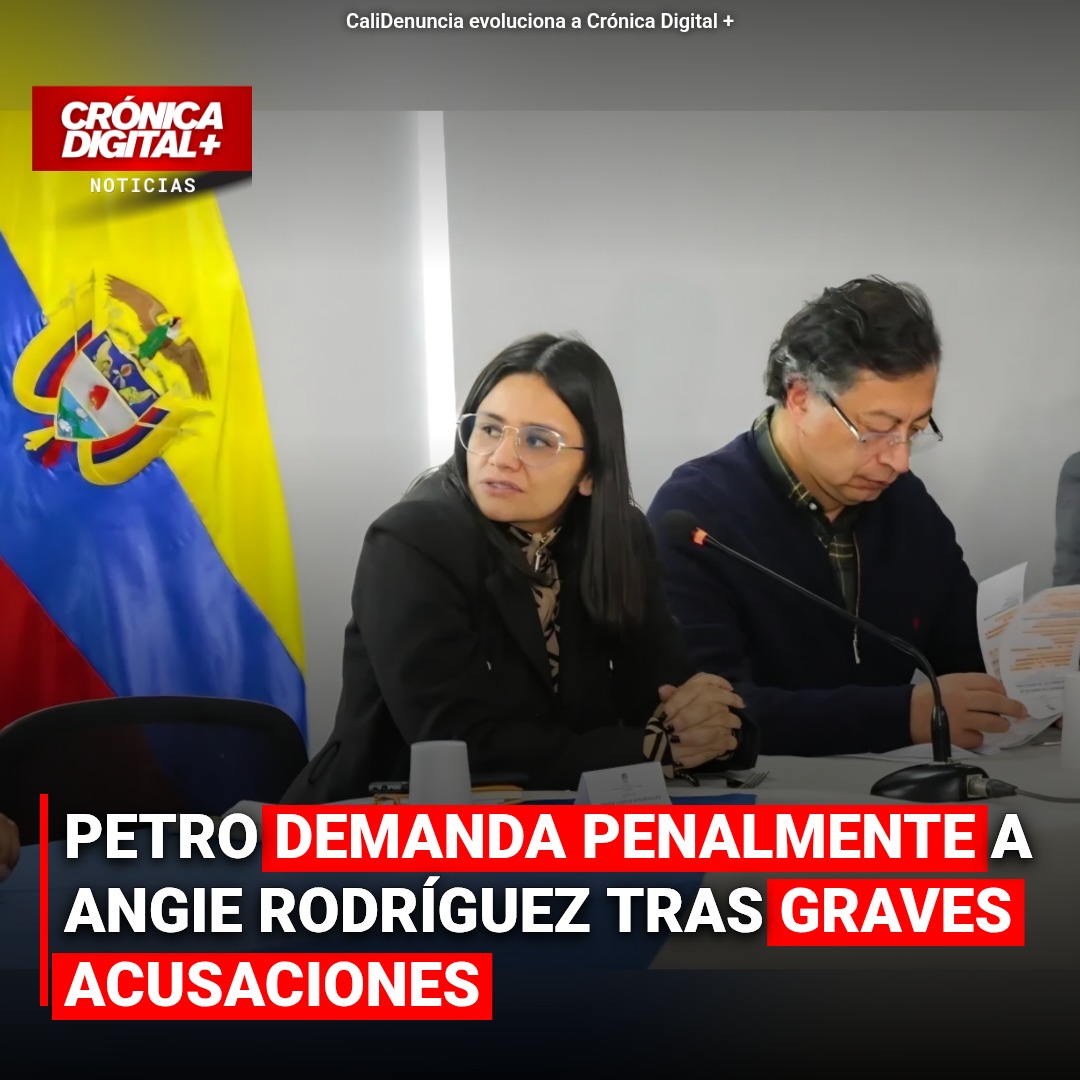Petro emprende acciones legales contra Angie Rodríguez por calumnias