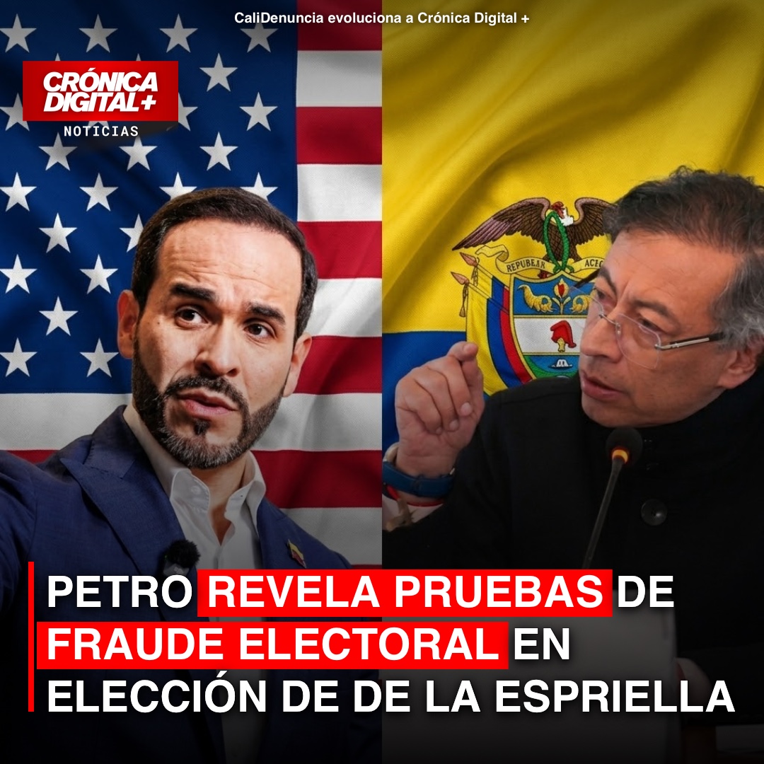 Petro expone pruebas de presunto fraude electoral contra De la Espriella