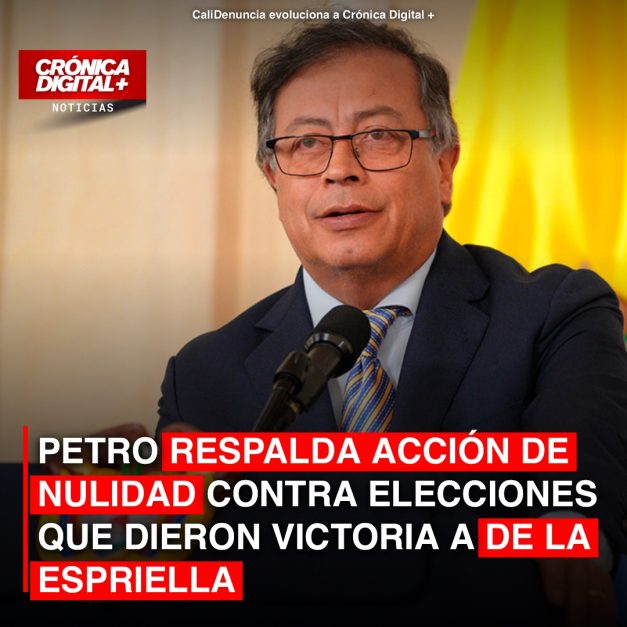 Petro impulsa nulidad electoral contra De la Espriella por comicios