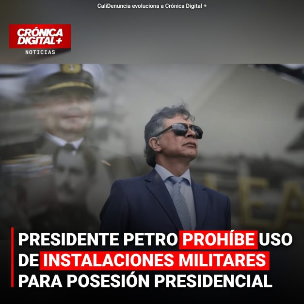 Petro Prohíbe Uso de Bases Militares para Posesión Presidencial