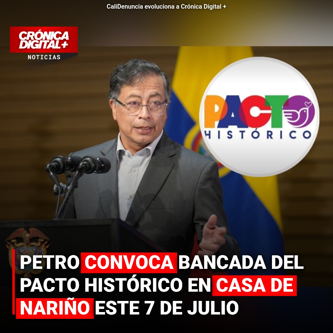 Petro reúne a la bancada del Pacto Histórico: Tensión poselectoral