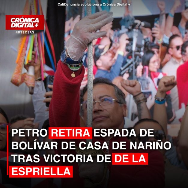 Petro retira histórica espada de Bolívar: ¿fin de una era?