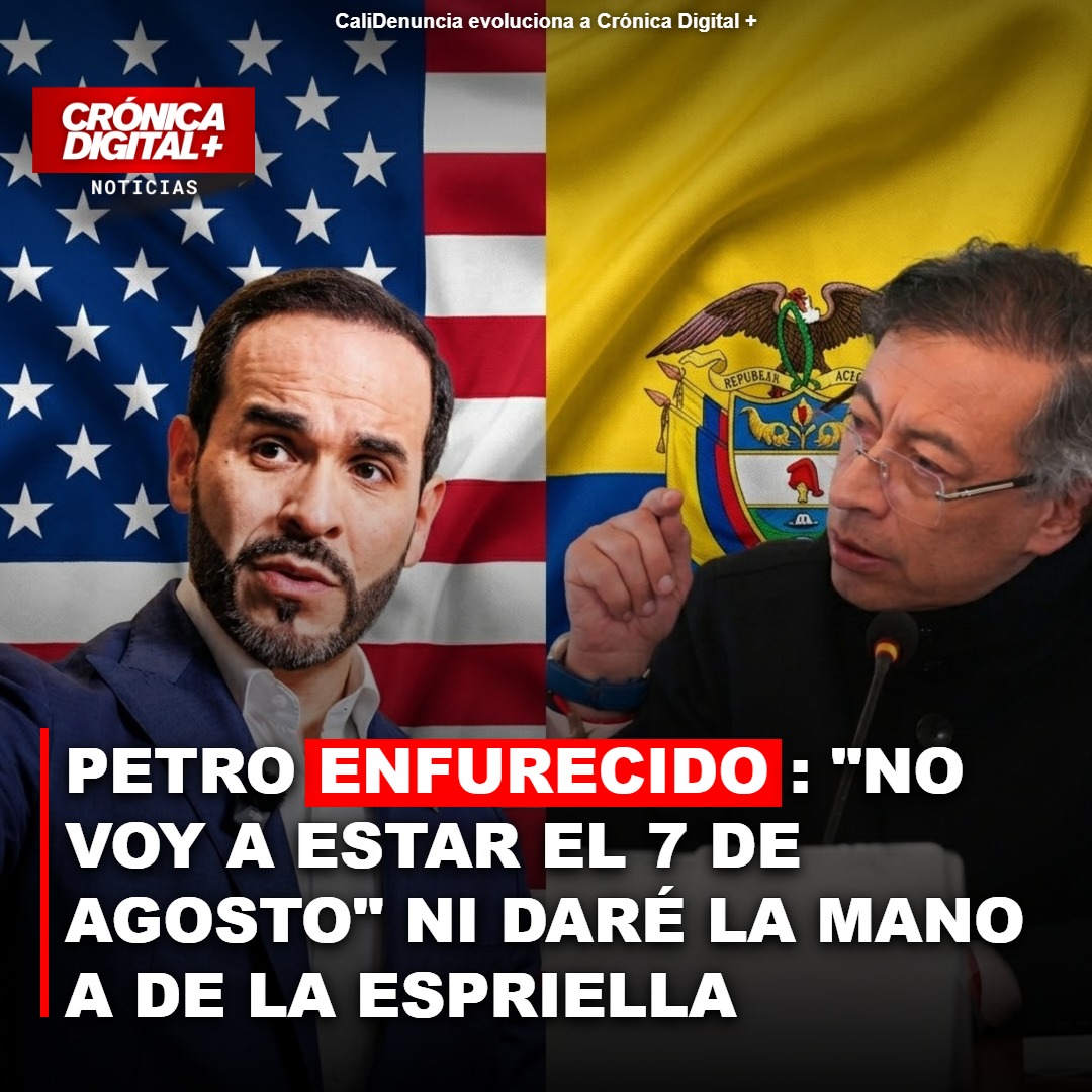 Petro se niega a entregar el poder: “No estaré el 7 de agosto”
