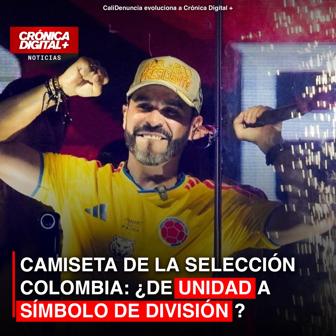 Polarización política divide significado de camiseta Selección Colombia