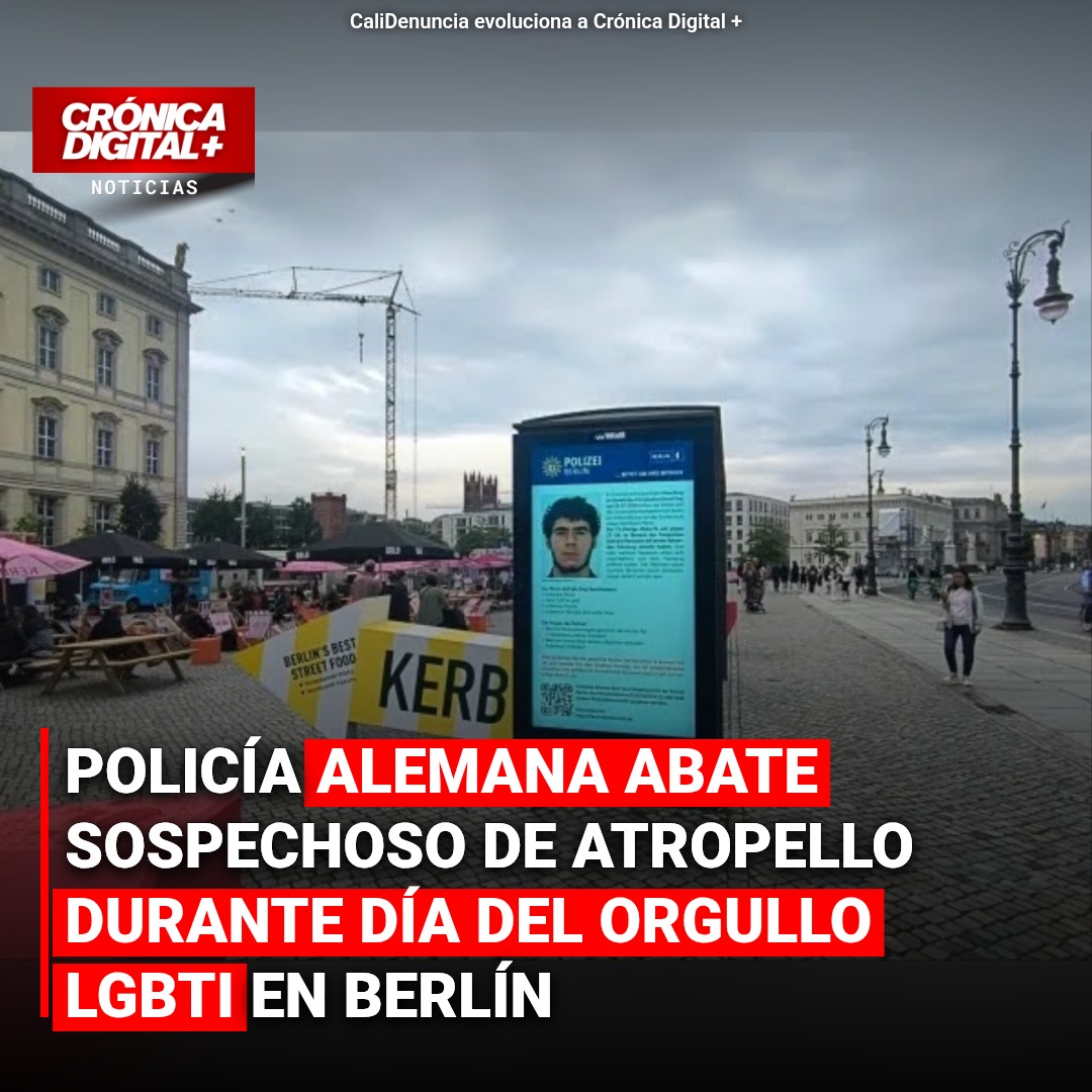 Policía alemana abate sospechoso de ataque islamista en Berlín