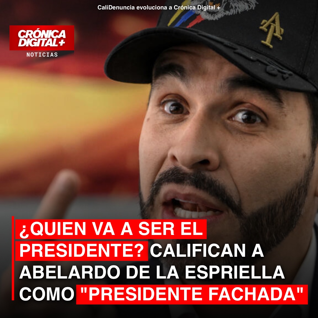 Presidente fachada: debate sobre rol de Abelardo De la Espriella