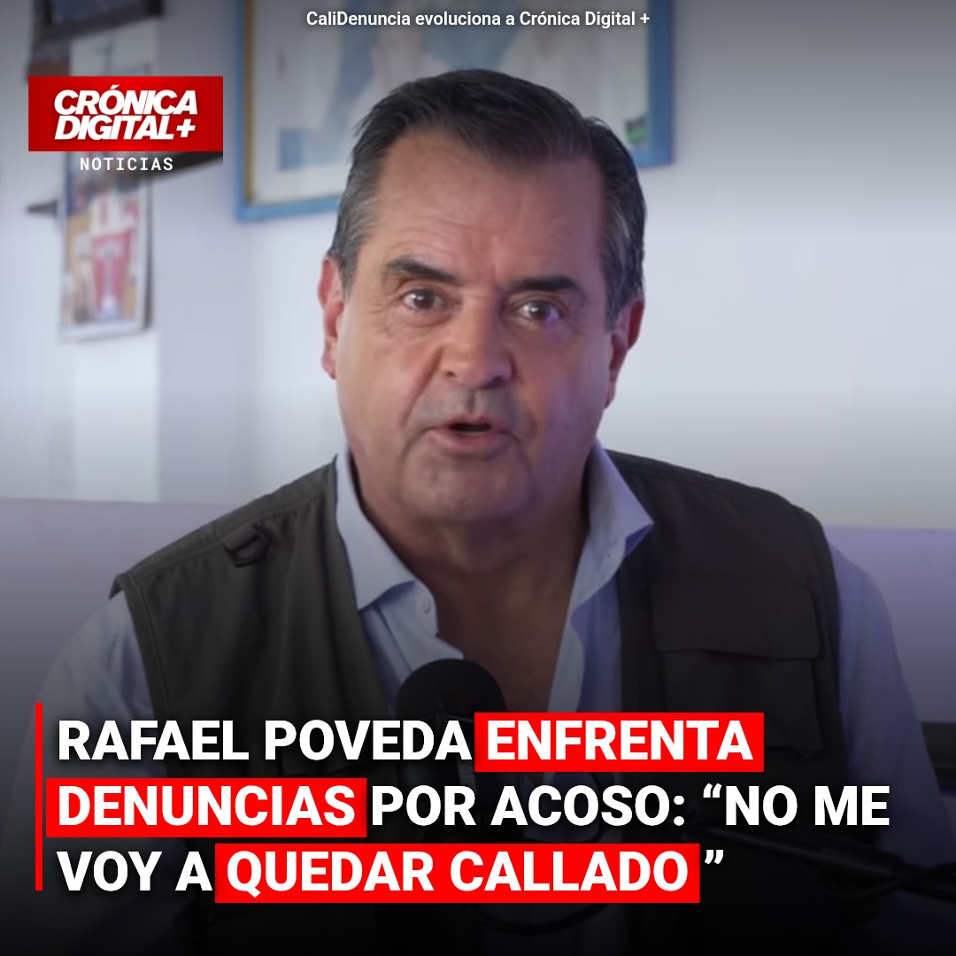 Rafael Poveda enfrenta denuncias por acoso y defiende su trayectoria