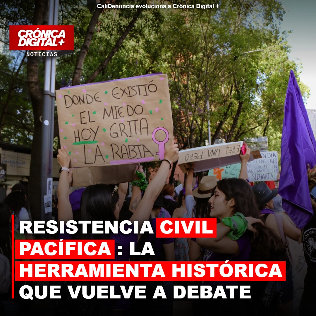 Resistencia civil pacífica: Estrategia histórica en debate colombiano