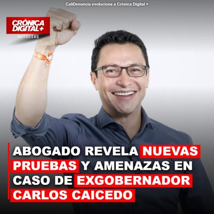 Revelan pruebas y amenazas en denuncia contra exgobernador Carlos Caicedo