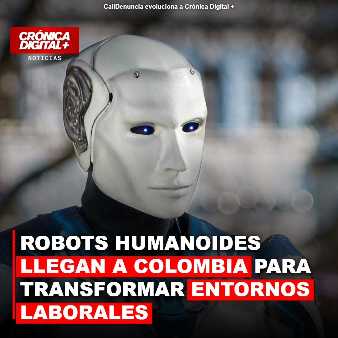 Robots humanoides transforman entornos laborales colombianos: impacto y perspectivas