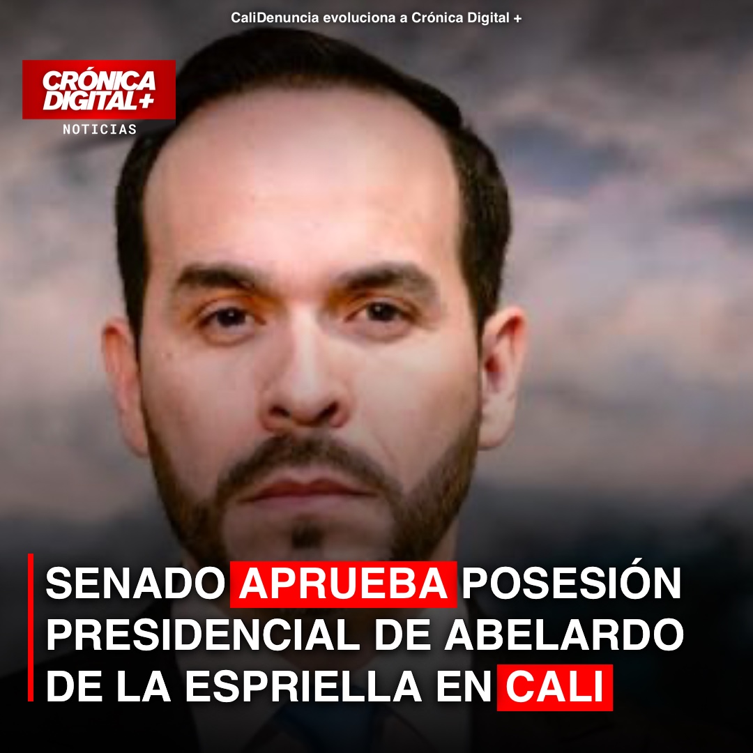 Senado aprueba posesión presidencial de De La Espriella en Cali: debate sobre gastos y tradición
