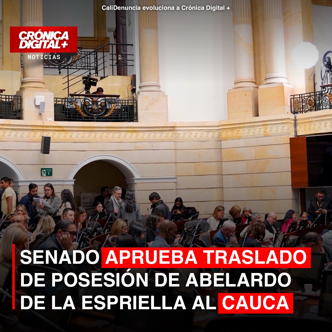 Senado aprueba traslado de posesión presidencial al Cauca