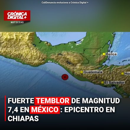 Sismo de magnitud 7.4 remece Chiapas, México: balance preliminar sin víctimas