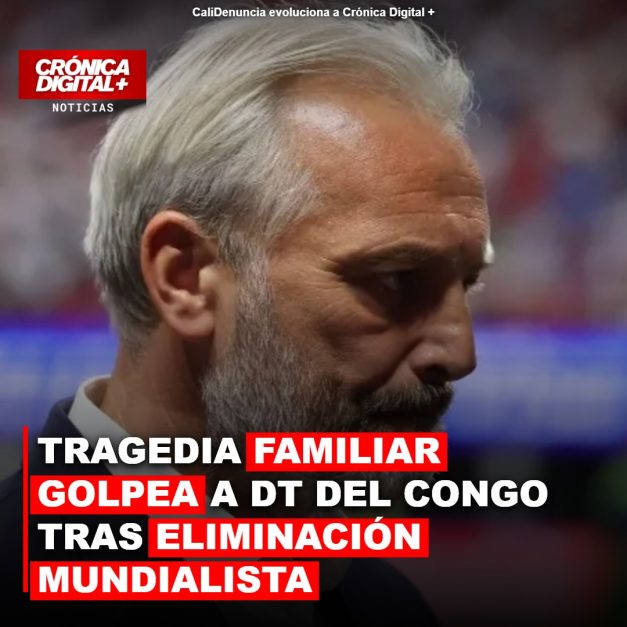 Tragedia familiar impacta a DT del Congo tras eliminación mundialista