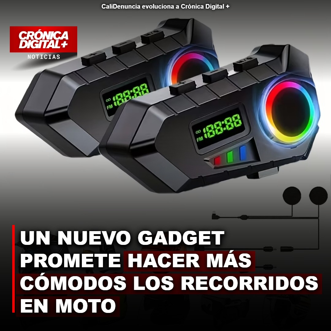 Un nuevo gadget promete hacer más cómodos los recorridos en moto