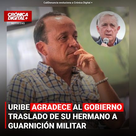 Uribe Agradece a Petro Traslado de su Hermano a Guarnición